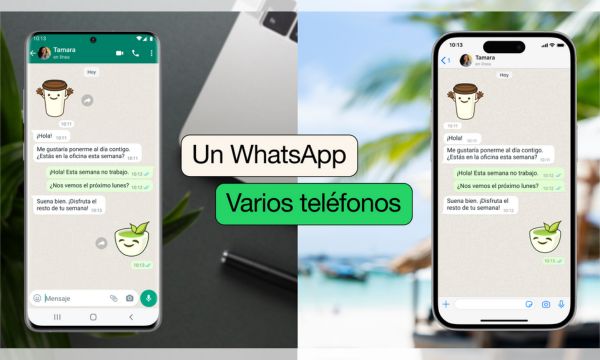 Utiliza la misma cuenta de WhatsApp en varios teléfonos