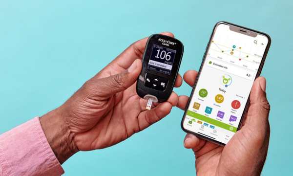 Medidor-Accu-Chek-con-la-app-mySugr-(Fuente-Google)